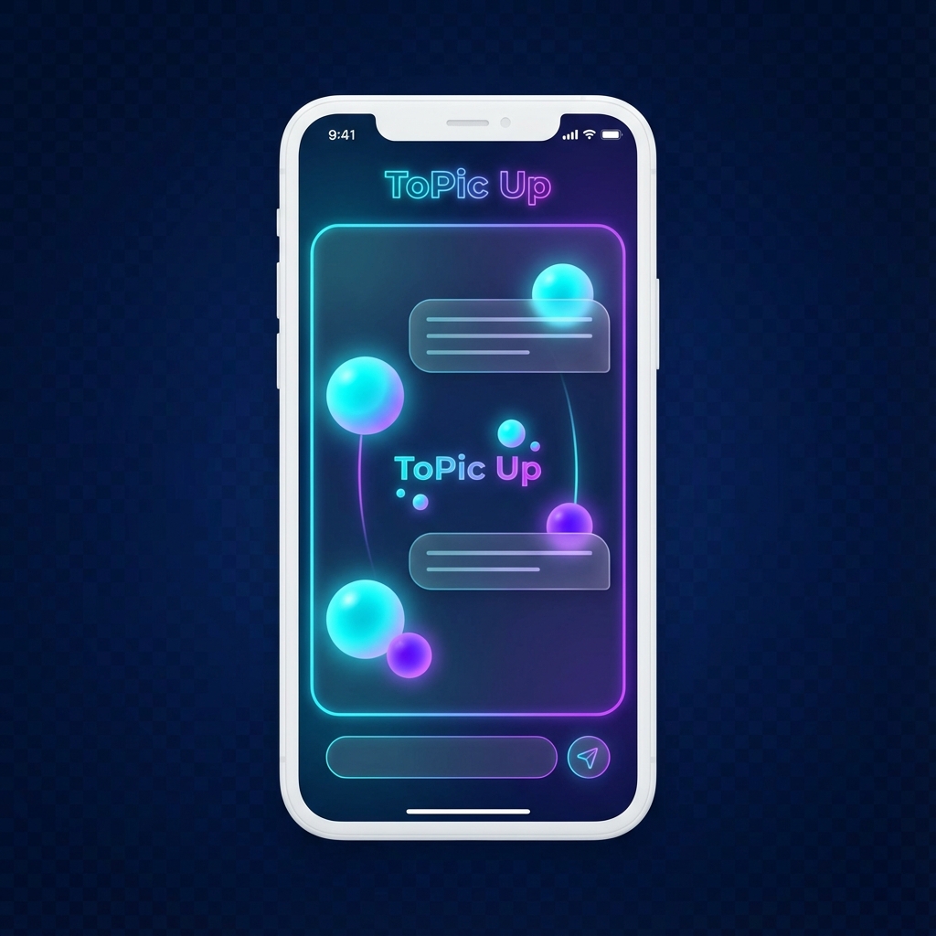 ToPic Up App Mockup